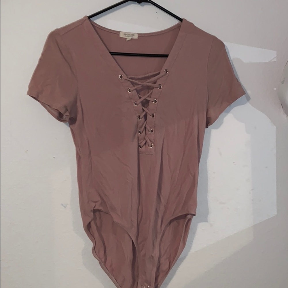 Heart and hips body suit